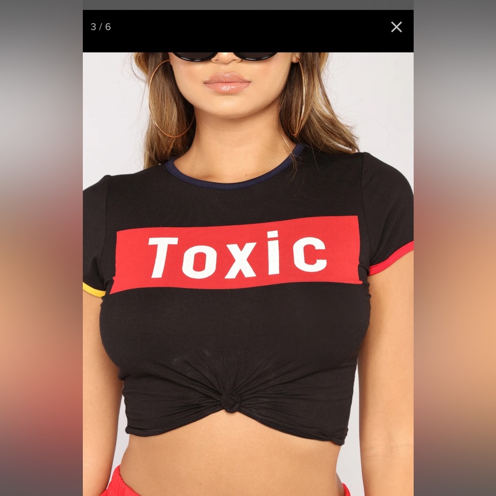 Fashion nova toxic top